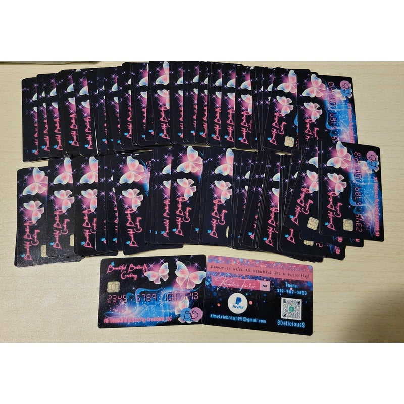 Personalized Aluminum Cards