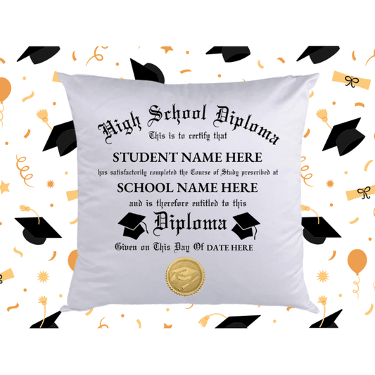 Diploma Pillow Keepsake