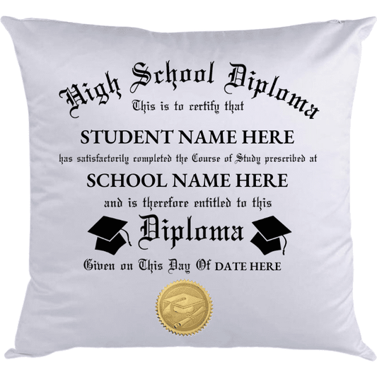 Diploma Pillow Keepsake
