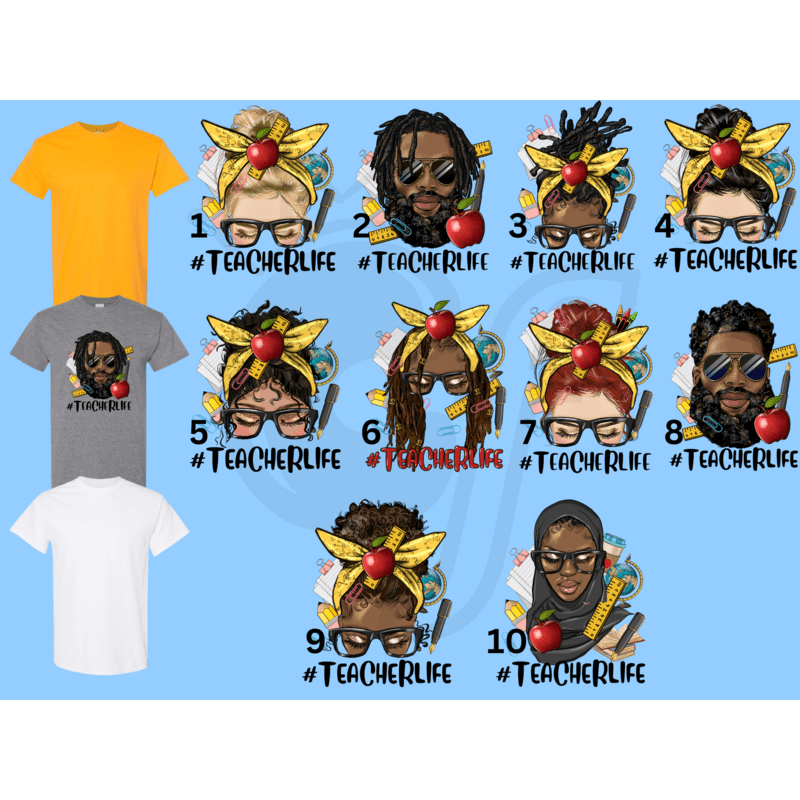 Teacher Life Tees